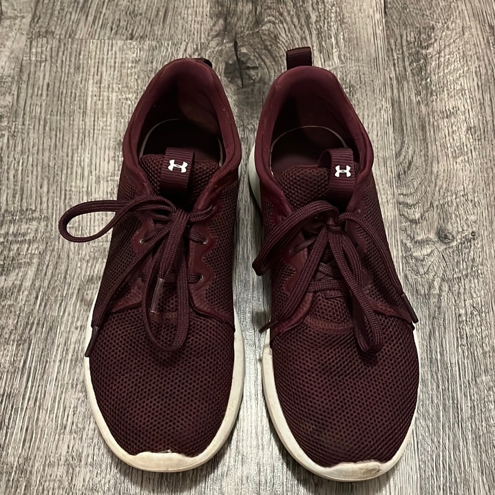 Maroon Under Armour Shoes